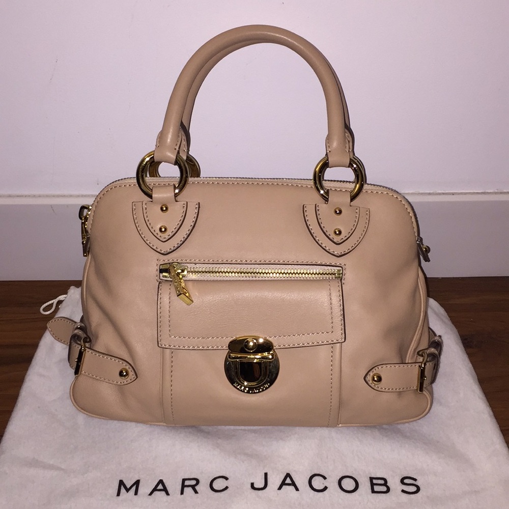 Marc Jacobs Leather Handle Bag in Blush